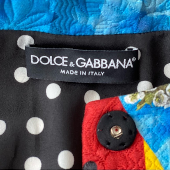 Dolce and Gabbana floral evening jacket size IT40 - Picture 6 of 14